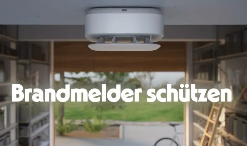 Brandmelder schützen