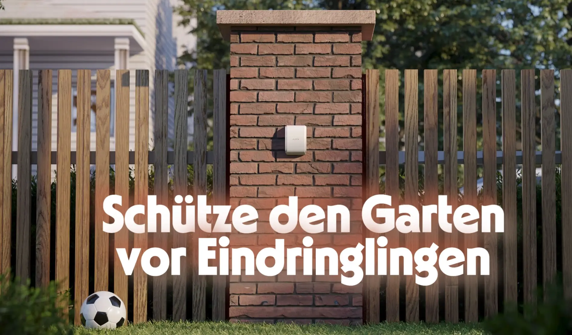 Schütze den Garten vor Eindringlingen