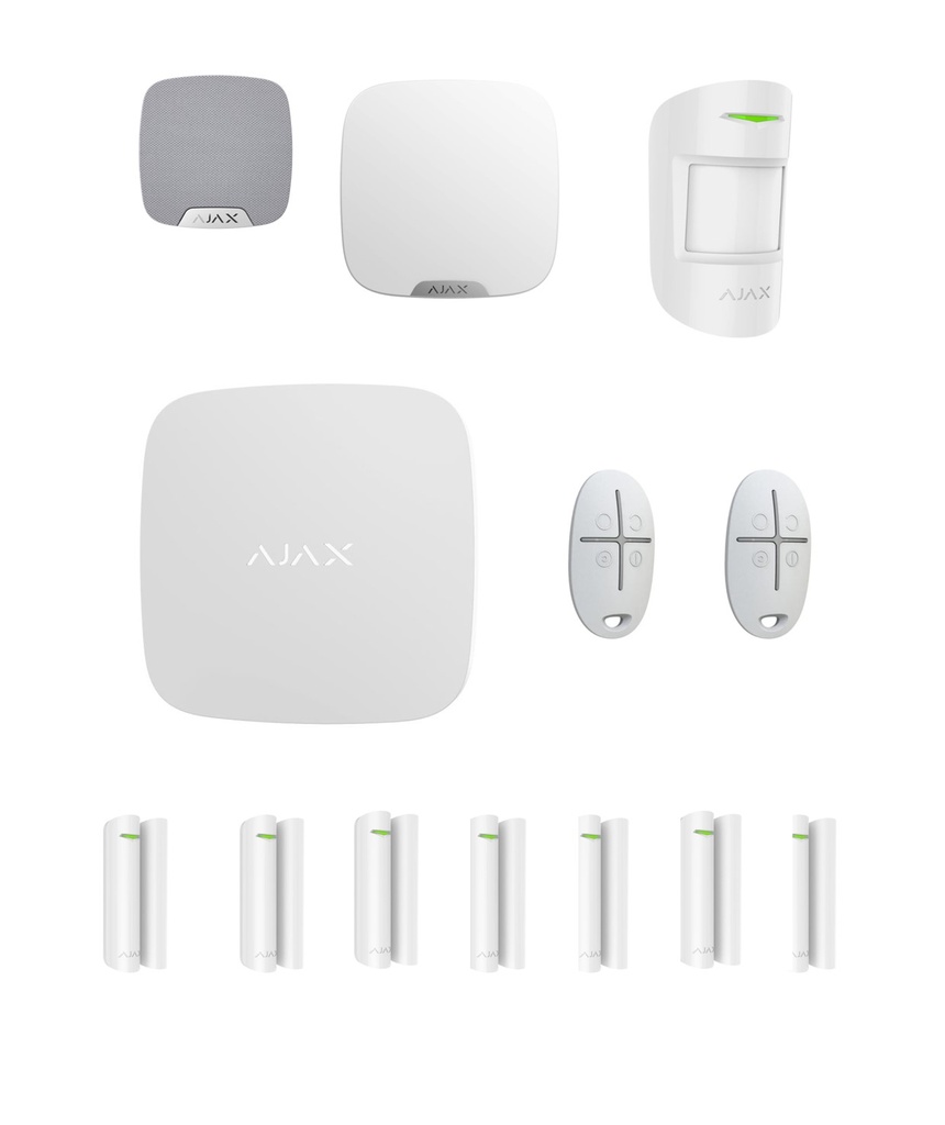 Aktion: AJAX Funkalarmanlage Privathaus Basic + Installation + 1te Wartung