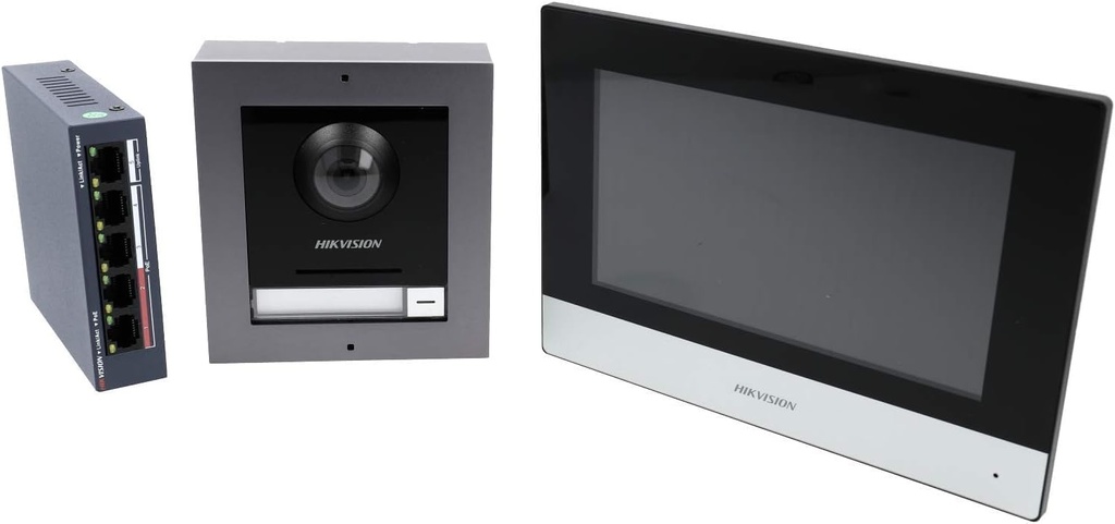 HIKVISION IP Videosprechanlagen KIT, Aufputz
