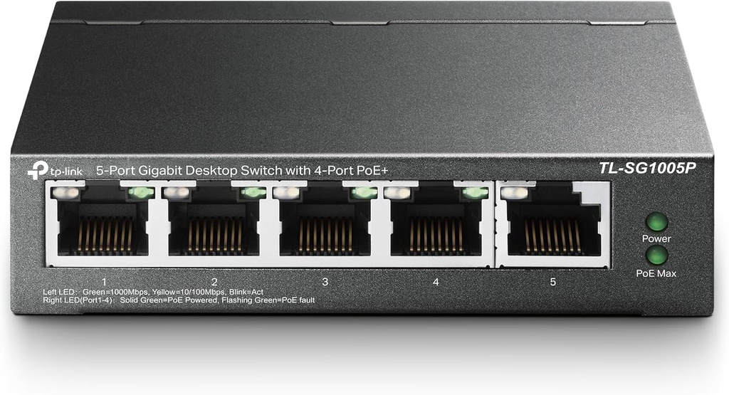 T-LINK - 4-Port PoE Switch
