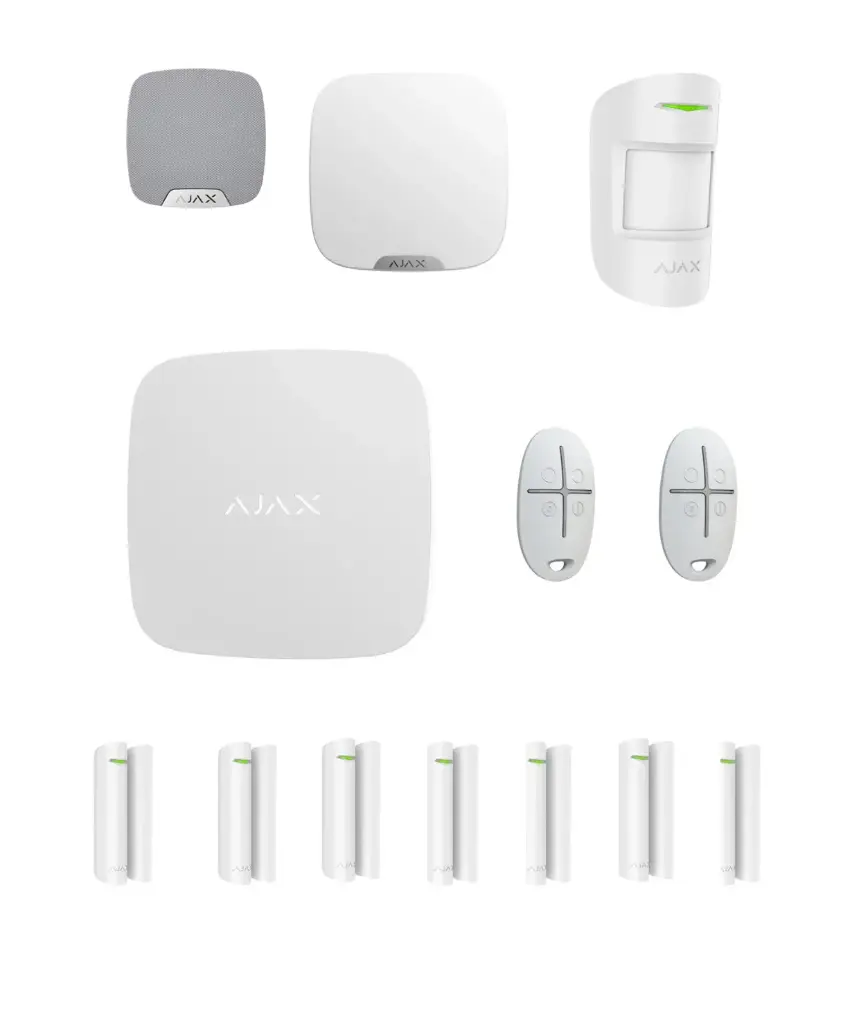 AJAX Funkalarmanlage konfigurieren + SPAREN