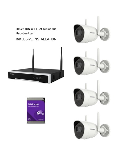 HIKVISION WLAN Video-Outdoor-Set
