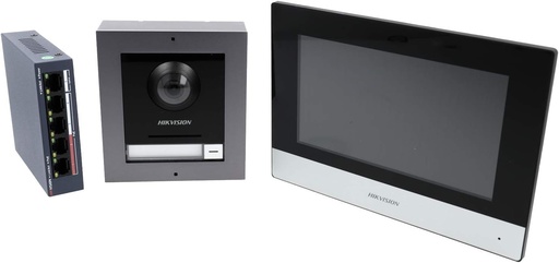 HIKVISION IP Videosprechanlagen KIT, Aufputz