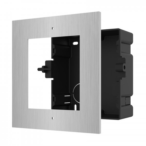 HIKVISION 1HE Unterputzrahmen Edelstahl