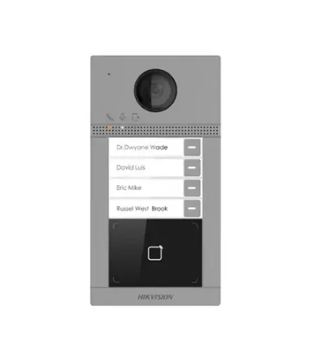 HIKVISION - IP - 4 Tasten Metall Villa Tür Station